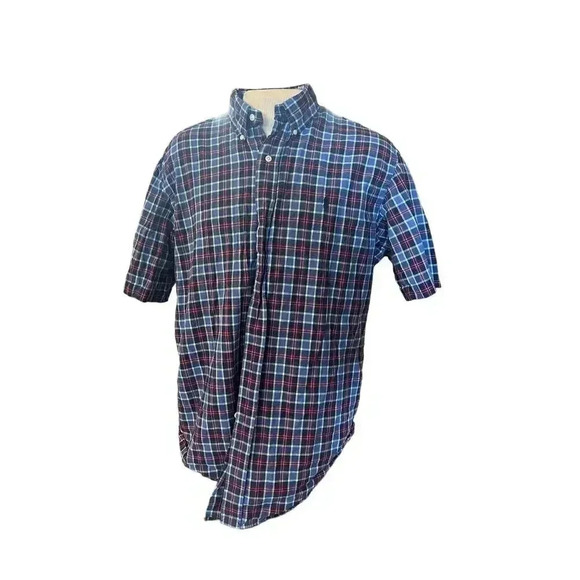 RALPH LAUREN CLASSIC FIT SHORT SLEEVE MENS BUTTON UP SIZE XL - Picture 1 of 6